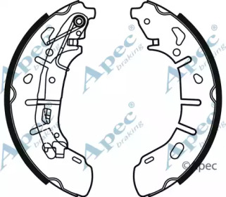 APEC BRAKING shu813 -  Комплект тормозных колодок